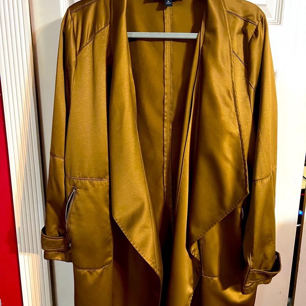 Golden brown cardigan